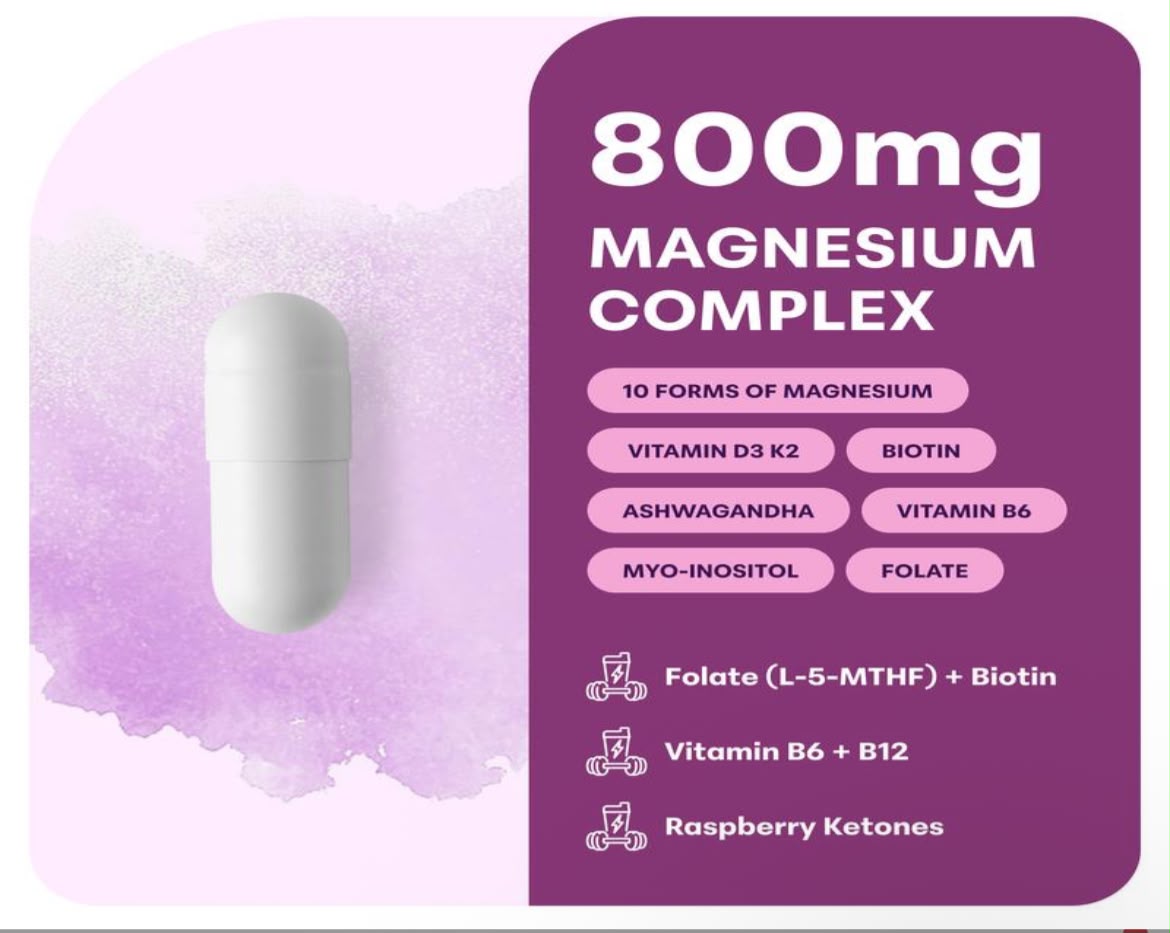 Women's Magnesium Complex – Daily Wellness Support