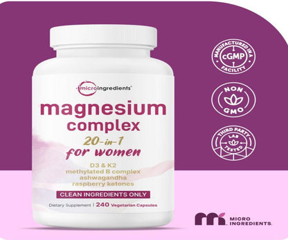 Women's Magnesium Complex – Daily Wellness Support