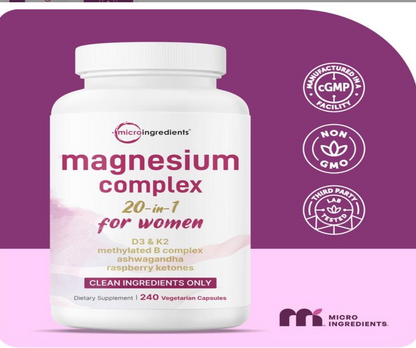 Women's Magnesium Complex – Daily Wellness Support