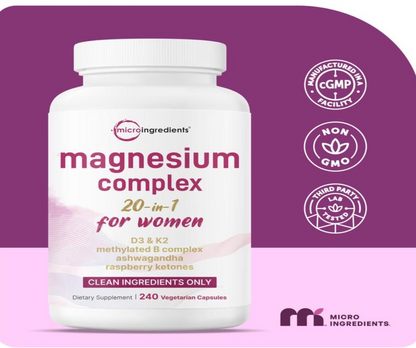 Women's Magnesium Complex – Daily Wellness Support