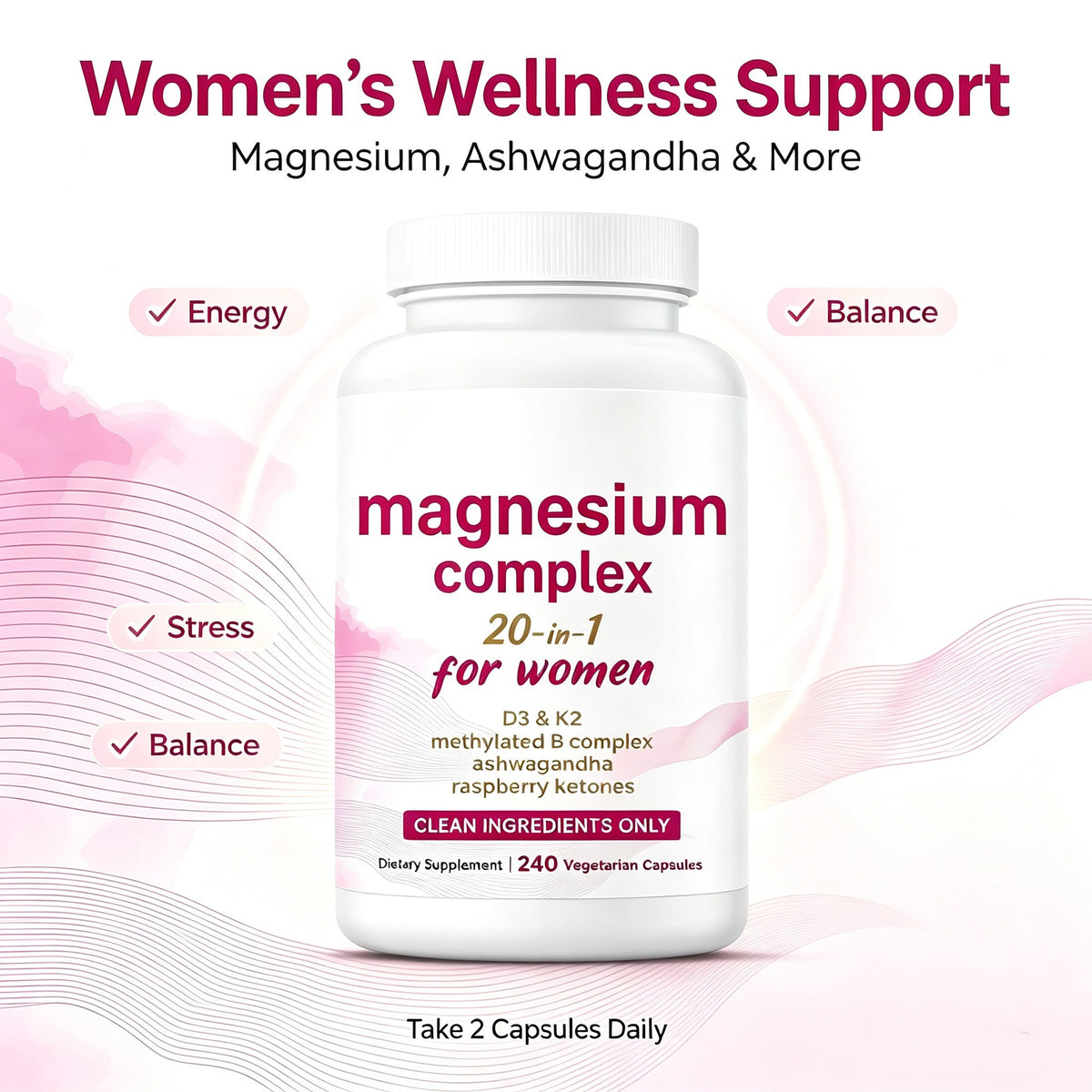 Women's Magnesium Complex – Daily Wellness Support
